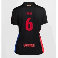 Camiseta Barcelona Paez Gavi #6 Visitante Equipación para mujer 2024-25 manga corta